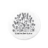 Tall Flowers Coaster - If Friends Were Flowers