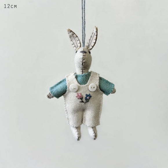 East of India Cute Felt Easter Bunny Hanger