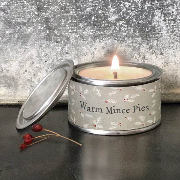 East of India Scented Candle - Warm Mince Pies