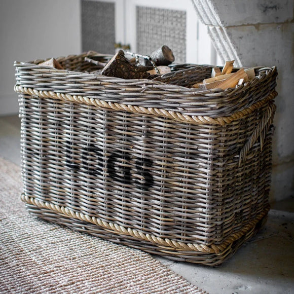 Bembridge Log Basket From Garden Trading