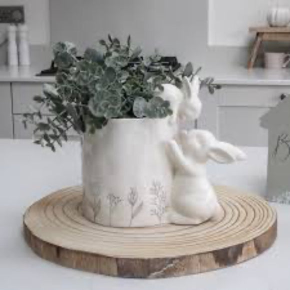 Climbing Bunnies Plant Pot